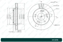 ���� ��������� ������������� G-brake GR-02516 G-Brake GR-02516 GR02516 ����