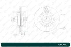 ���� ��������� ������������� G-brake GR-02531 G-Brake GR-02531 GR02531 ����