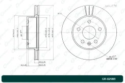 ���� ��������� G-brake GR-02583 G-Brake GR-02583 GR02583 ����