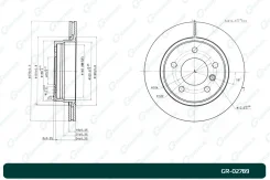���� ��������� G-brake GR-02789 G-Brake GR-02789 GR02789 ����