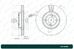 ���� ��������� ������������� G-brake GR-02962 G-Brake GR-02962 GR02962 ����