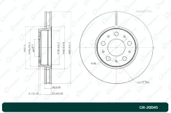 ���� ��������� G-brake GR-20045 G-Brake GR-20045 GR20045 ����