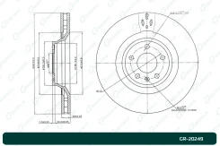 ���� ��������� G-brake GR-20249 G-Brake GR-20249 GR20249 ����