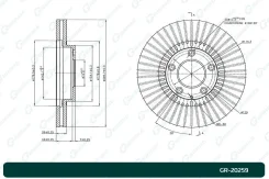 ���� ��������� ������������� G-brake GR-20259 G-Brake GR-20259 GR20259 ����