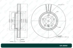 ���� ��������� G-brake GR-20332 G-Brake GR-20332 GR20332 ����
