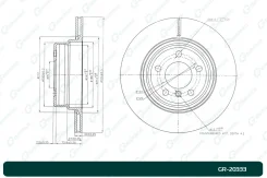 ���� ��������� ������������� G-brake GR-20333 Gbrake GR20333 GR20333 ����