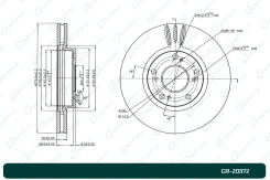 ���� ��������� ������������� G-brake GR-20372 G-Brake GR-20372 GR20372 ����