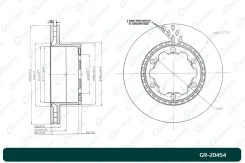 ���� ��������� ������������� G-brake GR-20454 G-Brake GR-20454 GR20454 ����