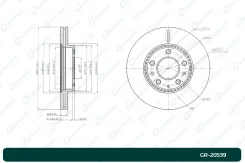 ���� ��������� ������������� G-brake GR-20539 G-Brake GR-20539 GR20539 ����