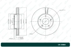 ���� ��������� ������������� G-brake GR-20883 G-Brake GR-20883 GR20883 ����