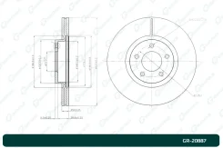 ���� ��������� GR-20887 G-Brake GR20887 ����