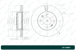 ���� ��������� ������������� G-brake GR-20890 Gbrake GR20890 GR20890 ����
