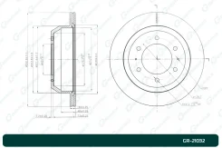 ���� ��������� ������������� G-brake GR-21032 G-Brake GR-21032 GR21032 ����
