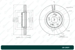 ���� ��������� ������������� G-brake GR-21077 G-Brake GR-21077 GR21077 ����