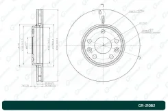 ���� ��������� ������������� Gbrake GR21082 GR21082 ����
