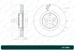 ���� ��������� ������������� G-brake GR-21089 ������ G-Brake GR-21089 GR21089 ����