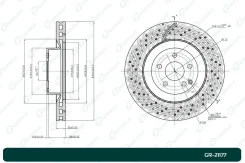���� ��������� ��������������� ������������� G-brake GR-21177 Gbrake GR21177 GR21177 ����