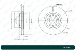 ���� ��������� G-brake GR-21280 G-Brake GR-21280 GR21280 ����