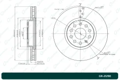 ���� ��������� Gbrake GR21290 GR21290 ����