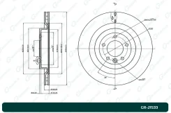 ���� ��������� G-brake GR-21533 Gbrake GR21533 GR21533 ����