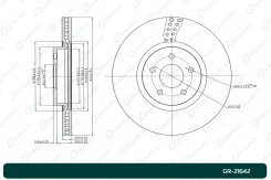 ���� ��������� ������������� G-brake GR-21642 G-Brake GR-21642 GR21642 ����