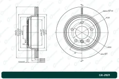 ���� ��������� G-brake GR-21671 Gbrake GR21671 GR21671 ����