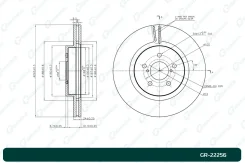 ���� ��������� G-brake GR-22256 G-Brake GR-22256 GR22256 ����