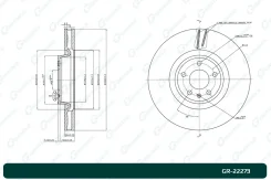 ���� ��������� Gbrake GR22273 GR22273 ����