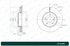 ���� ��������� G-brake GR-22293 G-Brake GR-22293 GR22293 ����