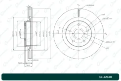 ���� ��������� Gbrake GR22420 GR22420 ����