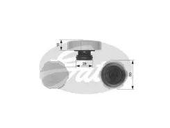 ������ ����� ��������������� Opel 1304677 Gates RC231 Astra H/Corsa D/Vectra C/Zafira SAAB 9-3 RC231 ����
