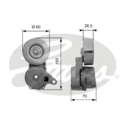 ����� �������� ��������� ������������ ��� Mitsubishi Airtrek I, Mitsubishi Galant, Mitsubishi Lancer gates t38413 T38413 ����