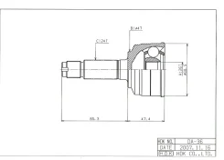���� �������, Made in Japan HDK DA036 DA036 ����