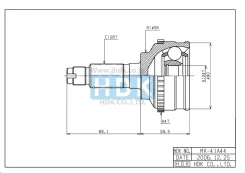 ���� ������. [ABS] 44z HDK MA-041A44 MA041A44 ����