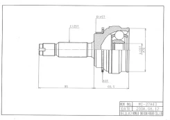 ���� ������� ABS, Made in Japan HDK MI037A43 MI037A43 ����