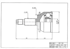 ���� ������. HDK MI-054 MI054 ����