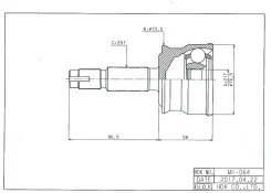 ���� �������, Made in Japan MI Colt (Z2#, Z3#, CZ#) 10- [178Hdkmi064] MI064 ����
