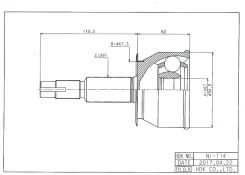 ���� �������, Made in Japan HDK ���. NI114 NI114 ����