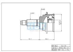 ���� �������� /������ /����� HDK ��� Suzuki Cultus Baleno 1995-2002; SU-018; 4410160G01 4410160G10 SU018 ����
