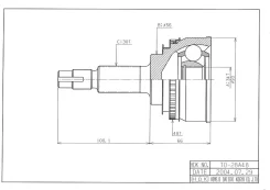 ���� ������� ABS, Made in Japan HDK TO028A48 TO028A48 ����