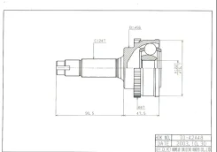 ���� ������� ABS, Made in Japan HDK ���. TO042A48 TO042A48 ����