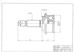 ���� �������, made in japan HDK [TO107] TO107 ����