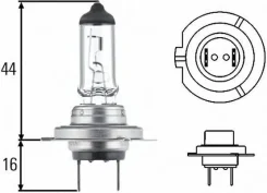 ����� ����������� H7 PX26d 12V 55W 1 ��. Hella 8GH007157121 8GH007157121 ����