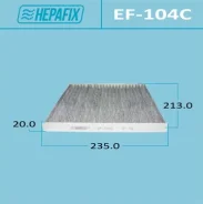 ��������� ������ �������� AC-104 Hepafix �������� (1/40) Hepafix EF104C ����