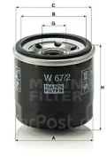 ������ �������� Mann W672 W672 ����