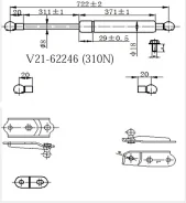 ����������� ��������� Toyota Corolla ���������, Sprinter Carib (AE11#) 96-02, Avenir W11, Expert, �� V2162246 ����
