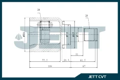 ���� ���������� JETT V40-9246 JETT V40-9246 V409246 ����