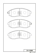 ������� ��������� �������� ���. Hyundai H-1 01- D11169M MK Kashiyama D11169M D11169M ����