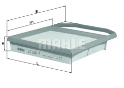 ������ ��������� (���� �� 1��) - �����:Mahle/Knecht - ���:LX28417 (A2760940504) Knecht-Mahle LX28417 LX28417 ����