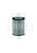 ������ ��������� OX 367 D * - �����:Mahle/Knecht - ���:OX367D (11427511161)_001 Knecht-Mahle OX367D OX367D ����